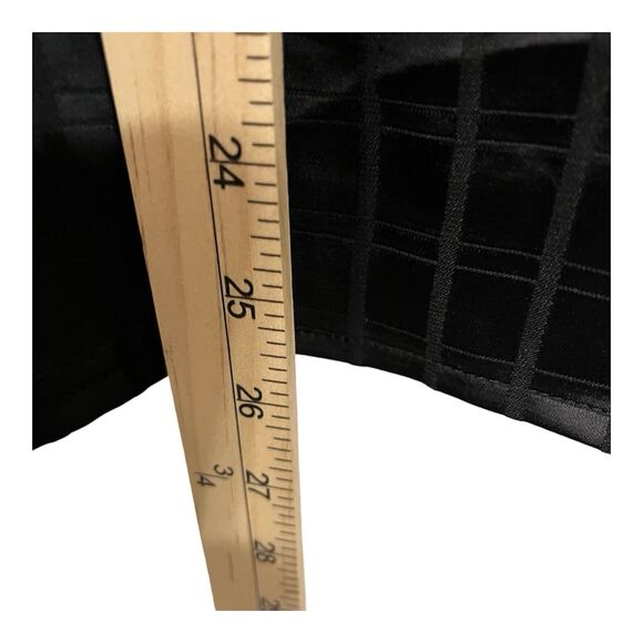 Liz Claiborne Woman 0X Plus Size Black Blouse Keyhole Neckline Elastic Cuffs NWT - Picture 6 of 6